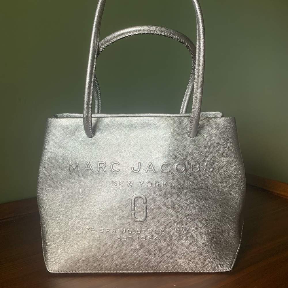 Marc Jacobs Metallic Mini Shopper Tote